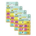 Office Jansan | Post-it Flags 683-4ABX 0.5 in. x 1.75 in. Highlighting Page Flags - 4 Assorted Bright Colors (140/Pack) image number 0