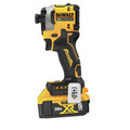 Impact Drivers | Dewalt DCF850P2 ATOMIC 20V MAX Brushless Lithium-Ion 1/4 in. Cordless 3-Speed Impact Driver Kit with 2 Batteries (5 Ah) image number 4
