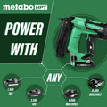 Factory Reconditioned Metabo HPT NT1850DESM 18V Brushless Lithium-Ion 18 Gauge Cordless Brad Nailer Kit (3 Ah) image number 2