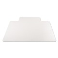 Office Chair Mats | Deflecto CM11112 EconoMat 36 in. x 48 in. Occasional Use Lipped Chair Mat for Low Pile Carpet - Clear image number 0