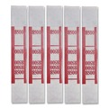 Office Jansan | PM Company 55030 5 Dollar Bill 500 Dollar Self-Adhesive Color-Coded Kraft Currency Straps - White/Red (1000/Pack) image number 2