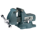 Vises | Wilton 21300 744, 740 Series Mechanics Vise - Swivel Base, 4 in. Jaw Width, 4-1/2 in. Jaw Opening, 3-7/8 in. Throat Depth image number 0