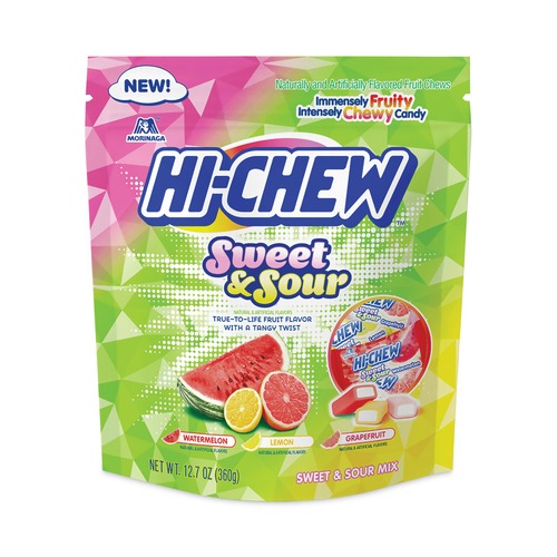 Snacks | Hi-Chew 41130 12.7 oz. Fruit Chews - Sweet and Sour (3/Pack) image number 0