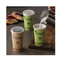 Cups and Lids | Pactiv Corp. DPHC16EC EarthChoice 16 oz. Compostable Paper Cups - Green (1000/Carton) image number 4