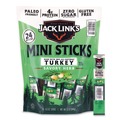 Snacks | Jack Link's 017082016355 0.5 oz. Mini Savory Herb Stick - Turkey (24/Carton) image number 0