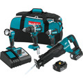 Combo Kits | Makita XT447T 18V LXT 5.0 Ah Lithium-Ion Brushless Cordless 4-Piece Combo Kit image number 0