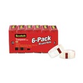 Tapes & Adhesives | Scotch 600-6PK 0.75 in. x 36 yds 1 in. Core Tape - Transparent (6/Pack) image number 3