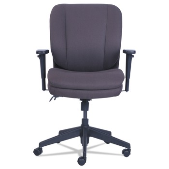 SertaPedic Cosset 275 lbs. Capacity Ergonomic Task Chair - Gray/Black