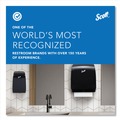 Paper Towel Holders | Scott 48860 Essential 12.7 in. x 9.57 in. x 15.76 in. Electronic Hard Roll Towel Dispenser - Black (1/Carton) image number 3