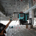 Laser Levels | Makita SK700DNAJ 12V max CXT Lithium-Ion Self-Leveling 360 Degrees Cordless 3-Plane Red Laser Kit (2 Ah) image number 12