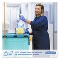 Cleaning & Janitorial Supplies | Scott 07827 Essential 3.55 in. x 2000 ft. 2-Ply Septic Safe JRT Extra Long Bathroom Tissue - White (6 Rolls/Carton) image number 6