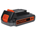 Batteries | Black & Decker LBXR2020-OPE 20V MAX 2.0 Ah Lithium-Ion Slide Battery image number 2