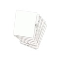Office Jansan | Avery 12392 11 x 8.5 Preprinted Legal Exhibit S Bottom Tab Dividers - White (25/Pack) image number 5