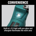 Makita XAD05T 18V LXT Brushless Lithium-Ion 1/2 in. Cordless Right Angle Drill Kit with 2 Batteries (5 Ah) image number 16