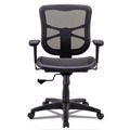 | Alera ALEEL42B18 17.9 in. to 21.6 in. Seat Height Elusion Series Mesh Mid-Back Swivel/Tilt Chair Supports Up to 275 lbs. - Black image number 1
