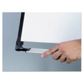 Easels | MasterVision EA23066720 39 in. - 72 in. High Tripod Extension Bar Magnetic Dry-Erase Easel - Black/Silver image number 5
