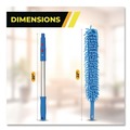 Dusters | Gritt Commercial GRI17520I 20 in. Pole Flexible Wand Duster with Microfiber and Chenille Sleeve (1-Kit) image number 5