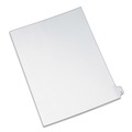 Customer Appreciation Sale - Save up to $60 off | Avery 82188 Preprinted Legal Exhibit 26-Tab 'Z' Label 11 in. x 8.5 in. Side Tab Index Dividers - White (25-Piece/Pack) image number 0