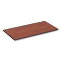  | Alera ALETT4824CM 47.63 in. W x 23.63 in. D Rectangular Reversible Laminate Table Top - Medium Cherry/Mahogany image number 4