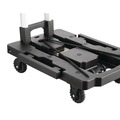 Cleaning Carts | Kantek LGLC250 19.3 in. x 14.6 in. x 38 in. 250 lbs. Capacity Handcart - Black image number 1
