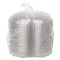 Cups and Lids | WNA APB160DM 12 in. x 1.5 in. Caterline Pack n' Serve Plastic Dome Lids - Clear (25/Carton) image number 2