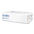 Trash Bags | Inteplast Group S243308K 24 in. x 33 in. 8 mic 16 Gallon High-Density Commercial Can Liners - Black (1000/Carton) image number 4