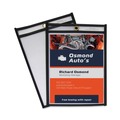 Office Jansan | C-Line 46069 50 Sheets 6 in. x 9 in. Shop Ticket Holders Stitched - Clear (25/Box) image number 2