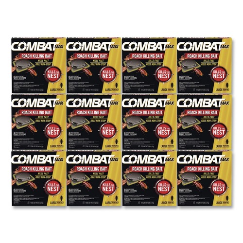 Cleaning & Janitorial Supplies | Combat DIA 51913 0.49 oz Roach Bait Insecticide (12/Carton) image number 0