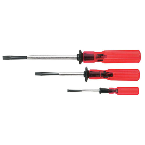 Hand Tool Sets | Klein Tools SK234 3-Piece Slotted Screw-Holding Screwdriver Set image number 0