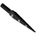 Drill Driver Bits | Klein Tools KTSB01 1/8 in. - 1/2 in. #1 Double-Fluted Step Drill Bit image number 0