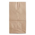 Office Jansan | Ross & Wallace Paper Products 130321500PK/BL 8.13 in. x 5.88 in. x 12.5 in. #20 Squat Size Extra-Heavy-Duty Grocery Paper Bags - Kraft (500/Bundle) image number 2