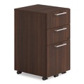 Office Desks & Workstations | Alera AENNZK-MP1518UF HRG 15 in. x 18 in. x 27 in. Seville Series 3-Drawer Legal File Mobile Pedestal - Mahogany image number 0