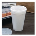Cups and Lids | Dart DCC16SLPK Straw-Slotted Plastic Lids for 12 oz to 24 oz Hot/Cold Cups - Translucent (100/Pack) image number 3