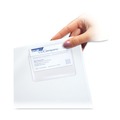 Labels | C-Line 70257 2 in. x 3.5 in. Top Load Self-Adhesive Business Card Holders - Clear (10/Pack) image number 1