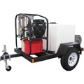 Pressure Washers | Pressure-Pro T185SKH/SK40004HH Dirt Laser Series 3000 PSI 5 GPM Belt Drive AR Pump 479cc Vanguard Hot Water Gas Pressure Washer image number 0