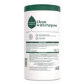 Office Jansan | Seventh Generation 69657417 7 x 7 Multi-Surface Wipes - Lemon Zest/White (6/Carton) image number 1