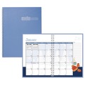 Calendars & Planners | House of Doolittle 239-08 12-Month (Jan to Dec): 2026 10 in. x 7 in. Illustrated Seasons Artwork Seasonal Monthly Planner - Light Blue Cover image number 0