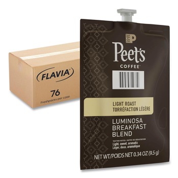 FLAVIA 48037 Peet's Coffee Colombia Luminosa - Breakfast Blend (76/Carton)