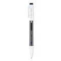  | Pilot PIL11485 0.6 mm Fine Stick Black/White Barrel FriXion Fineliner Erasable Porous Point Pen (1 Dozen) image number 1
