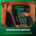 Framing Nailers | Metabo HPT NR3690DRM MultiVolt 36V Brushless Lithium-Ion 21 Degree Cordless Framing Nailer Kit (2.5 Ah) image number 5
