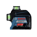 Laser Levels | Factory Reconditioned Bosch GLL3-300G-RT 360 Degrees Green-Beam Three-Plane Leveling and Alignment-Line Laser image number 1