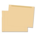 Office Jansan | Quality Park QUA63972 Paper File Jackets Letter Size - Buff (100/Box) image number 1
