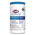 Office Jansan | Clorox Healthcare 35309 6.75 in. x 9 in. 1-Ply Bleach Germicidal Wipes - White Unscented image number 1