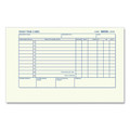 Office Jansan | Rediform 4K406 4.25 in. x 7 in. Two Sides Daily Employee Time Cards (1-Pad) image number 1