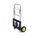 Labor Day Sale! Save $30 off $199! | Safco 4061 250 lbs. Capacity 15-1/2 in. x 16-1/ 2 in. x 43-1/2 in. Hideaway Aluminum Hand Truck image number 2
