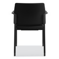 Office Chairs | HON HSGS6.F.B.CU10.CBK 23.25 in. x 22.25 in. x 32 in. Accommodate Series Guest Chair with Fixed Arms - Black/Charblack  (2/Carton) image number 6
