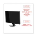 Office Jansan | Innovera IVRBLF190W 16:10 Aspect Ratio Blackout Privacy Filter for 19 in. Widescreen Flat Panel Monitor image number 5