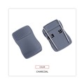 Office Jansan | Universal UNV08221 Deluxe Recycled Cubicle Clips with 40 Sheets Capacity - Charcoal (24/Pack) image number 4