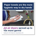 Labor Day Sale! Save $30 off $199! | Tork 290095 Advanced Matic 7.7 in. x 900 ft. Hand Towel Roll - White (6 Rolls/Carton) image number 4