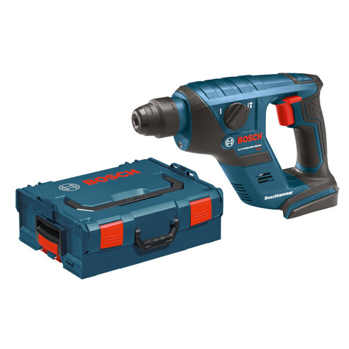 Rotary Hammers | Factory Reconditioned Bosch RHS181BL-RT 18V Cordless Lithium-Ion Compact SDS-Plus Rotary Hammer (Tool Only) with L-BOXX-2 and Exact-Fit Insert image number 0